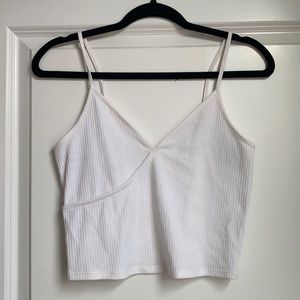 White Crop Top